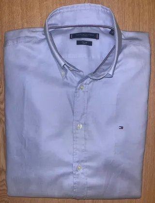 Camisa Tommy Hilfiger Azul Talla M
