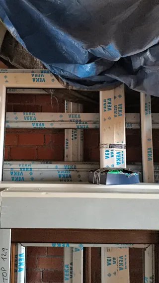 Ventanas PVC con persianas eléctricas