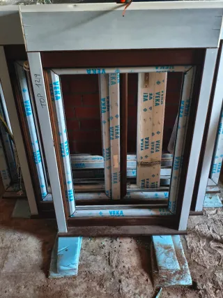 Ventanas PVC con persianas eléctricas