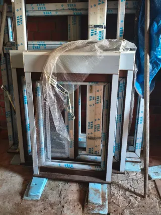 Ventanas PVC con persianas eléctricas