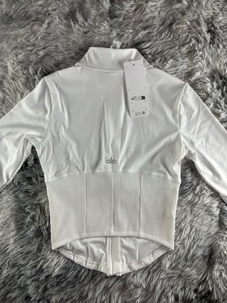 Alo Yoga Airbrush Corset Full Zip Jacket