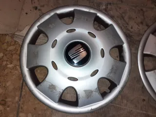 Tapacubos Seat Ibiza Originales 4 unidades 14 pulg