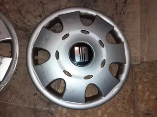 Tapacubos Seat Ibiza Originales 4 unidades 14 pulg