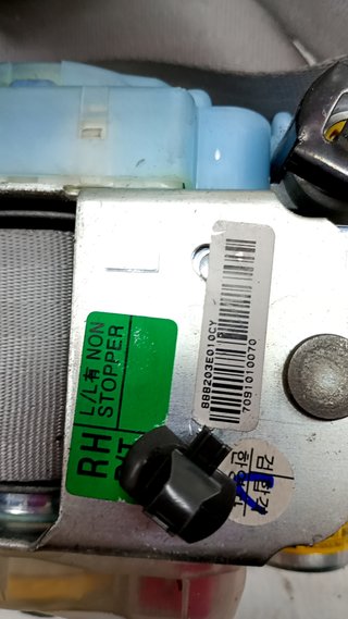 CINTURON SEGURIDAD DELANTERO DERECHO KIA SORENTO 768697