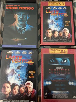 Lote dvd 09” DVDs Serie Oro 80s 90s
