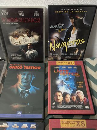 Lote dvd 09” DVDs Serie Oro 80s 90s