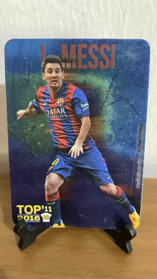 * Carta Messi TOP 11 2016