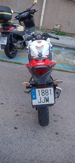 Honda CBR 125 R EtiquetaC