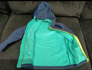 Chaqueta Quechua senderismo azul