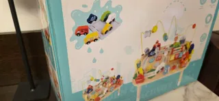 Mesa Actividades Montessori Madera Niños