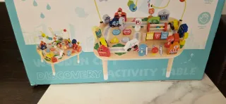 Mesa Actividades Montessori Madera Niños