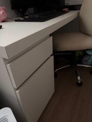Escritorio MALM blanco 140x65 cm