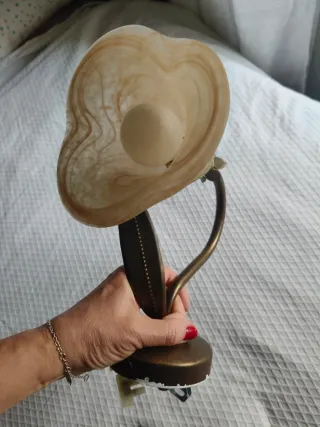 Apliques de pared beige y marrón