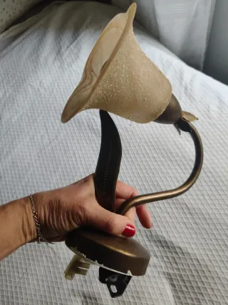 Apliques de pared beige y marrón