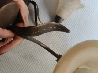 Apliques de pared beige y marrón