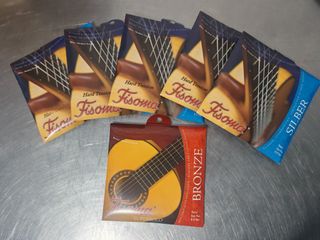 Lote 6 Juegos Cuerdas Guitarra Fisoma