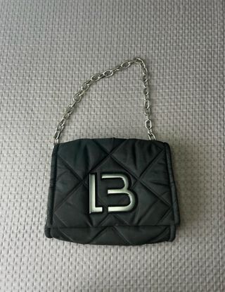 Bolso Bimba y Lola negro acolchado