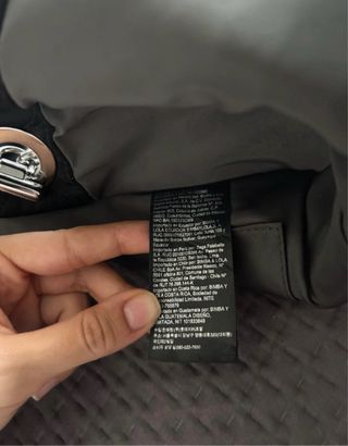 Bolso Bimba y Lola negro acolchado