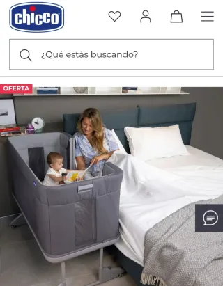 Cuna de colecho Chicco evolutiva