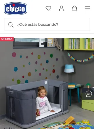 Cuna de colecho Chicco evolutiva