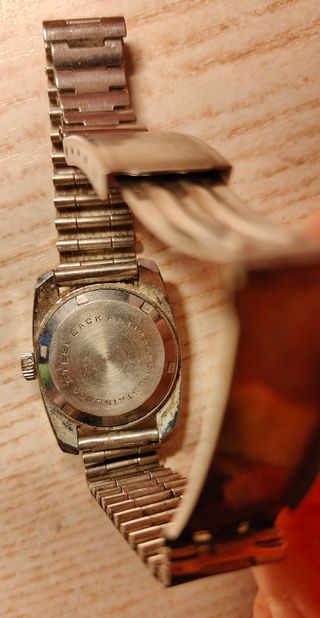 Orologio da polso meccanico Gianvix. Vintage.