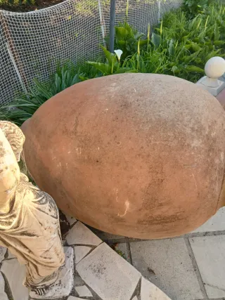 Tinaja de barro antigua (1880-1940). Tengo dos.