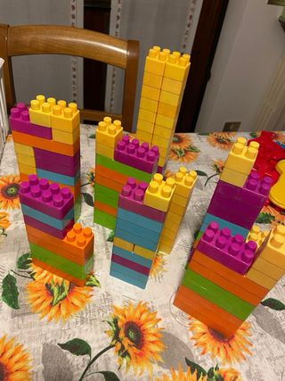 Mattoncini costruzioni bimbi tipo Lego Duplo