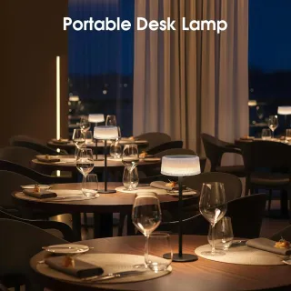 Lámpara LED Inalámbrica Mesa 2 Piezas