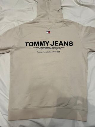 Sudadera Tommy Hilfiger Beige