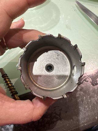 Sierra de corona 52 mm con broca guía