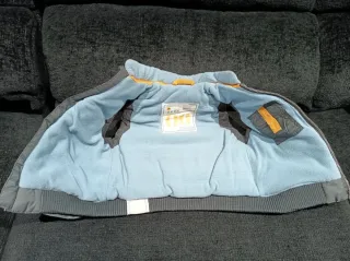 Chaleco acolchado gris