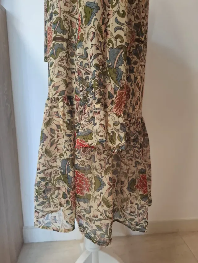Vestido Floral Mango - Mujer - Talla S