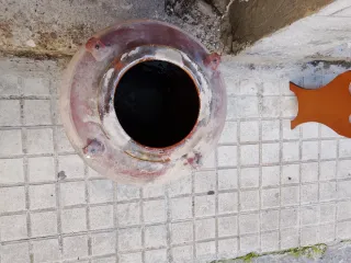 Vasija grande de cerámica