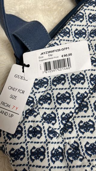 Bolso Guess estampado nuevo con etiquetas,