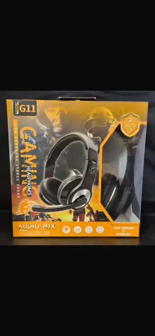 Cascos Gaming TECNO G11 9D Surround