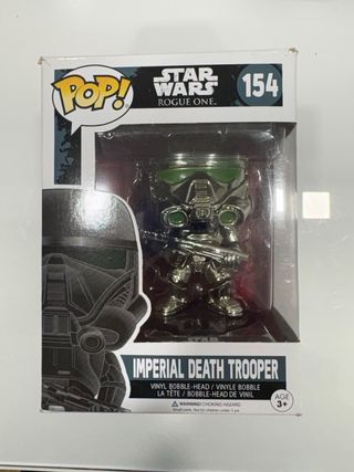 Funko Pop Star Wars Imperial Death Trooper Cromado
