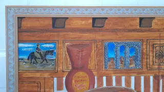 Cuadro decorativo madera