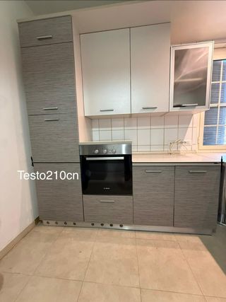 Cucina angolare con penisola+elettrodomestici