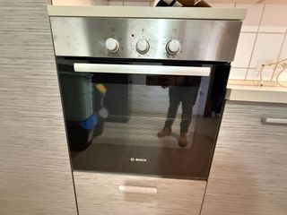 Cucina angolare con penisola+elettrodomestici