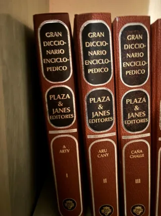 Diccionario enciclopedia plaza janes