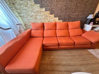 Sofa Chaiselongue extensible y abatible