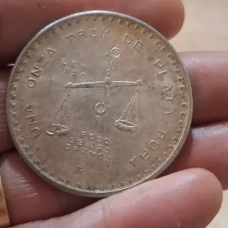 Lote de 4 monedas de plata