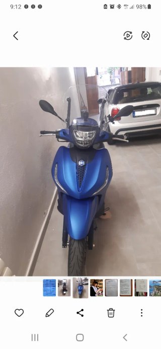 Piaggio Beverly 400 S Azul