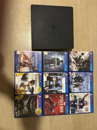 PS4 + 9 Juegos
