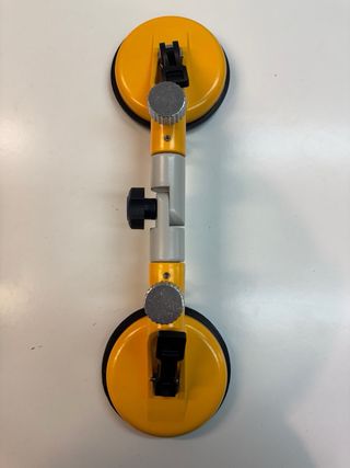 Ventosa Aluminio 150mm Vidrio