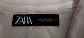 Chaleco Zara Rosa Talla S