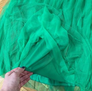 Falda tul verde nueva Talla XXXL 46