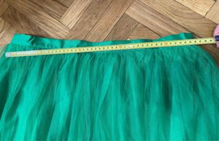 Falda tul verde nueva Talla XXXL 46
