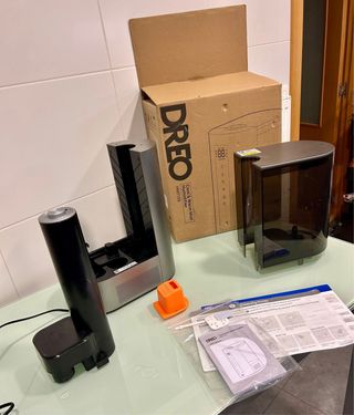 A ESTRENAR. Humidificador Dreo Plata Transparente