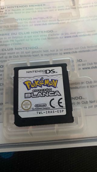 Pokémon Platino + Pokémon Blanco Nintendo DS